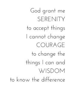 Serenity Prayer Printable - The Traveler's Nest